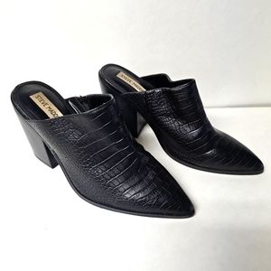 Steve Madden Savina Black Mule Slip-ons